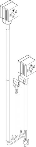 Bosch / Buderus Verbindungsleitung Druckwächter 3Y 290/2600 8738805143