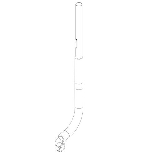 Bosch / Buderus Schlauch 685 mm 8738207569