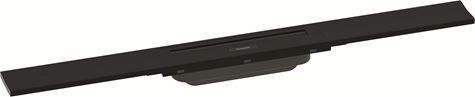 Hansgrohe RainDrain Flex Duschrinne 700mm kürzbar, Fertigset zur freien Montage schwarzmatt 56043670