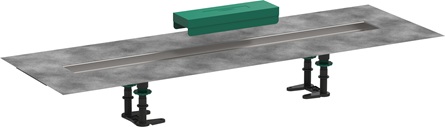 Hansgrohe Installationsset RainDrain 800mm für Duschrinnen Fertigset 56012180