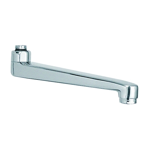 Grohe Gussauslauf 3/4" mit Anschlagbegrenzer Ausladung: 185 H: 64mm chrom 13430000