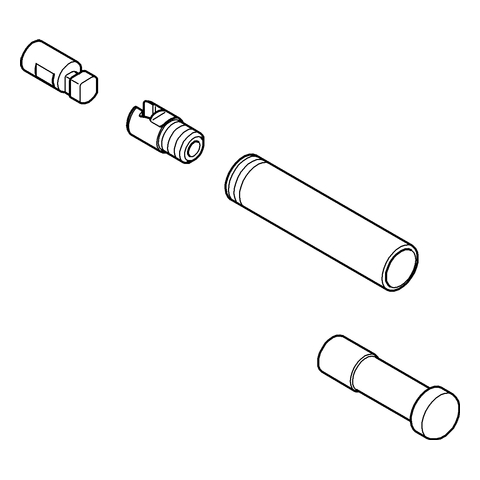 Grohe Umstellknopf für Umstellung (46058) weiß 46008L00
