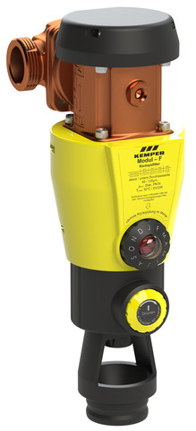 Kemper Filter F, rückspülbar mit kleinem Filtermodul, AG, DN32 7120G13200