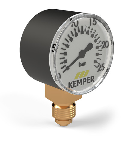 Kemper Vodrdruckmanometer f Flanschen-DM für Figur 711 00, 1-25bar T51007000000300