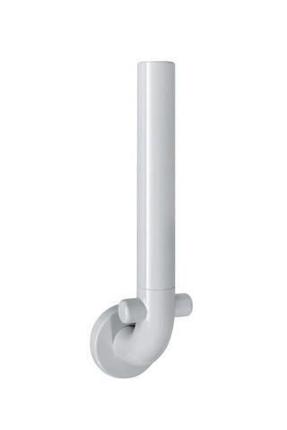 HEWI Reservepapierhalter Serie 801, H: 261mm, T: 91mm, für 2 WC-Papierrollen, tiefschwarz 801.21.202 90