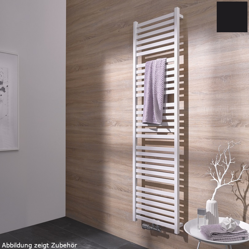 HSK Designheizkörper Line Aero H: 120 L: 50 cm, graphit-schwarz 8045120-173