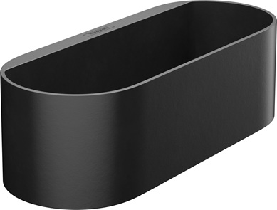 Hansgrohe Ablagekorb WallStoris tief mattschwarz 27912670