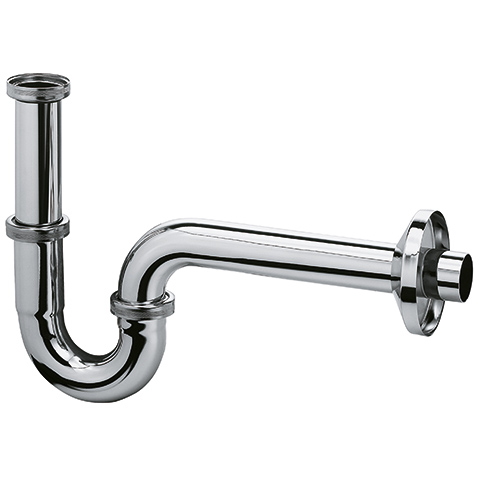 Kludi Röhren-Geruchverschluss längeres Verstellrohr, chrom 1026505-00