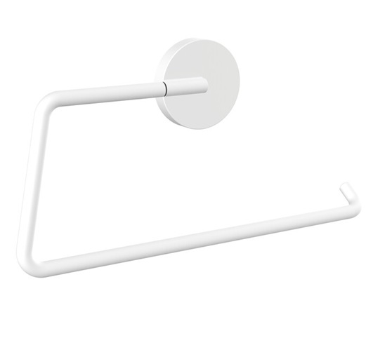 Emco Handtuchring Round rechts offen weiss 435513900