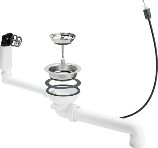 Viega Ablaufventilset 7139.162 in Kunststoff weiß 678579