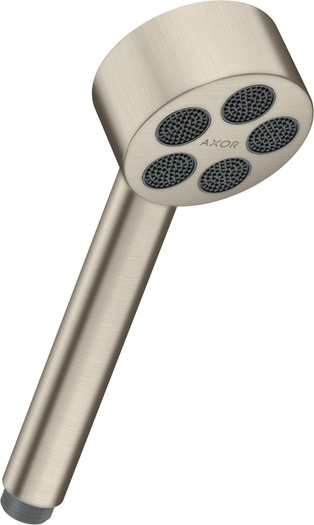 Hansgrohe Handbrause Axor One 75 1jet EcoSmart brushed nickel 48651820