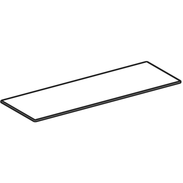 Geberit Designabdeckung, zu AquaClean Tuma: Glas schwarz 243.300.SJ.1