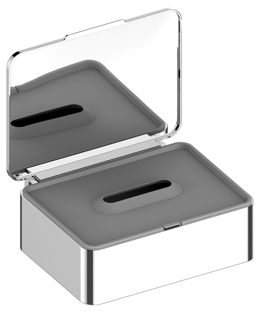 Keuco Feuchtpapierbox Plan verchromt 14967010001