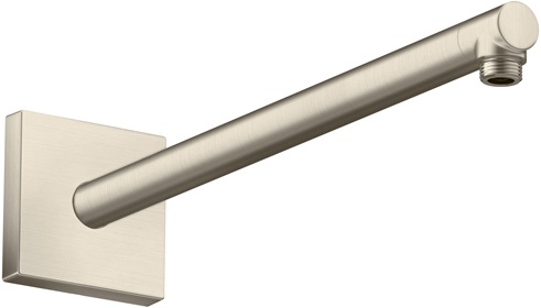Hansgrohe Brausearm DN15 390mm eckig Axor ShowerSolutions brushed nickel 26436820