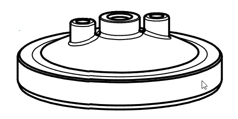 Grünbeck Verteilereinsatz combi-cap, Grivory 720402