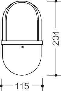 HEWI active+ WC-Bürstenbehälter Serie 477, für WC-Bürstengarnitur 477.20D100 signalweiß, antimikrobiell 62850 98