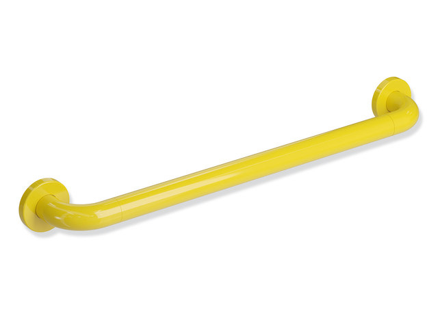 HEWI Badetuchhalter Serie 477, Achsmaß 600mm, senfgelb 477.30.300 18