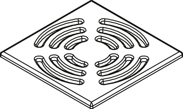 Kermi BA Ablaufabdeckung Basic (EDS) für POINT Board 6038363