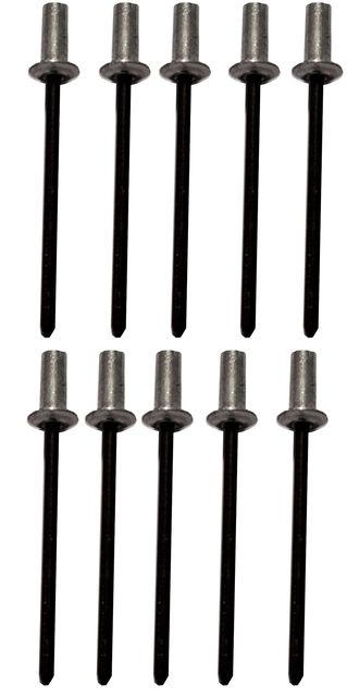 Wolf Abdichtende Blindnieten 3,2X8 ALMG5/ST, Set a 10 Stück 8617216