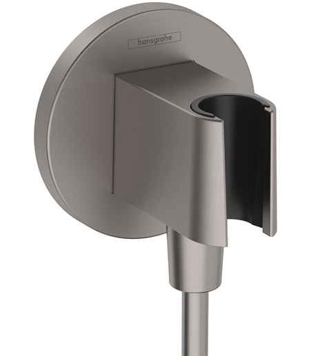 Hansgrohe Brausehalter FixFit S Porter KS für Handbrause brushed black chrom 26888340