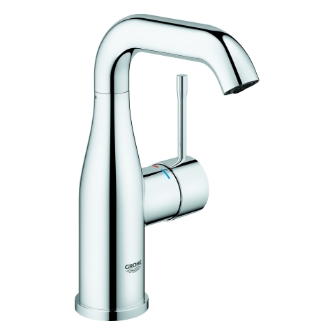 Grohe Einhand-Waschtisch-Batterie Essence chrom M-Size U-Auslauf glatter Körper 24176001