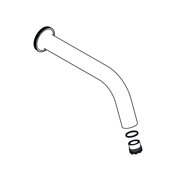 Hansgrohe Auslauf Axor Citterio M 3-Loch Waschtischarmatur Unterputz 160mm chrom 98934000