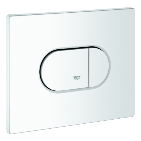 Grohe Abdeckplatte alpinweiß, mit Drucktaste 42379SH0