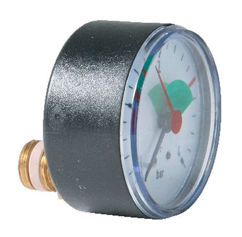 SYR Manometer für die Kessel-Kombi Armatur 1962, Anschluss G 1/4, Einstellbereich: 0-4 bar 1962.00.901