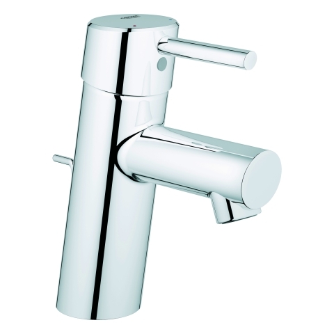 Grohe Concetto Einhand-Waschtischbatterie chrom EcoJoy Zugastange-Ablaufgarnitur 3220410E