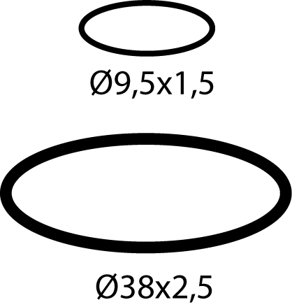 Ideal Standard O-Ring-Set, E960059NU