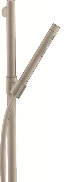 Hansgrohe AXOR Starck Brauseset 900mm mit Stabhandbrause 2jet, Brushed Nickel 27980820