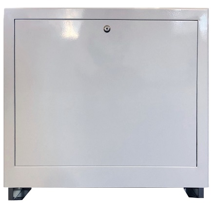 Danfoss Verteilerschrank UFH FMC-4 Unterputz, 11 - 12 Heizkreise, B=975mm 088X0913