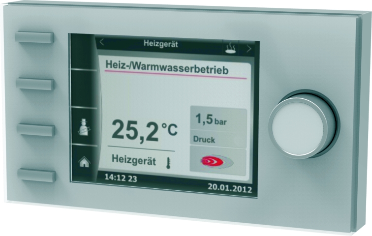 Wolf Bedienmodul BM-2 inkl. Außenfühler weiß, für Regelungssystem WRS 2745927