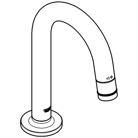 Grohe Universal Waschtisch-Standventil chrom C-Auslauf 20201000