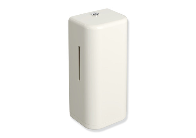 HEWI SENSORIC Elektronischer Seifenspender, Korpus reinweiß, Rahmenelement / Entnahmeöffnung matt, 500ml, reinweiß 477.06B10299 99