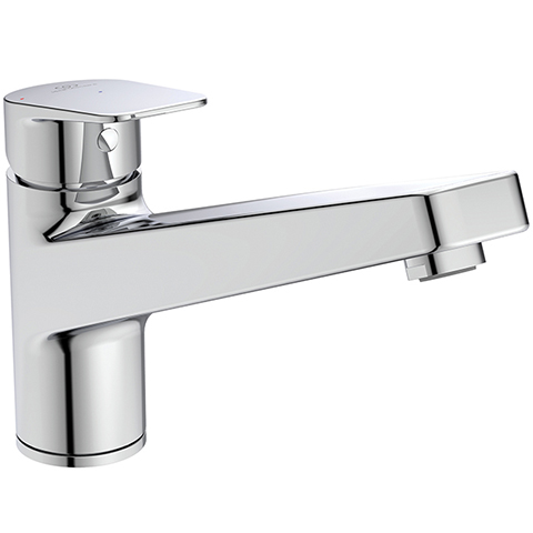 Ideal Standard Küchenarmatur Ceraplan Ausladung 219mm BlueStart chrom BD323AA