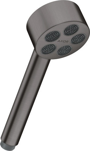 Hansgrohe Handbrause Axor One 75 1jet EcoSmart brushed black chrom 48651340