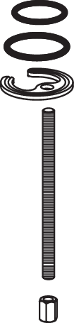 HEWI Befestigungsmaterial für AQ1.12M101.., AQ1.12M102.., AQ1.12M104.. und AQ1.12M105.. BM1296