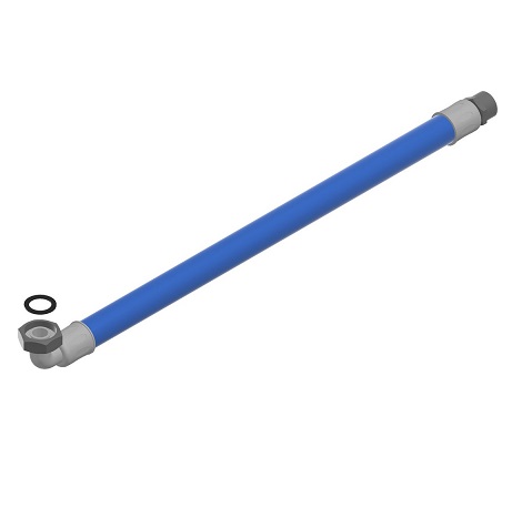 Bosch / Buderus Anschlussschlauch 490mm blau 5177712