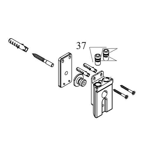 Hansgrohe Anschlussnippel Raindance, chrom 92327000