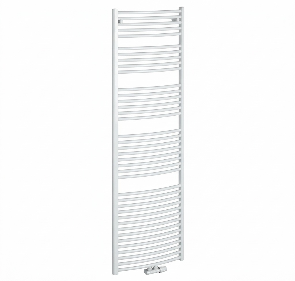Viessmann Badheizkörper Bolzano gebogen Mittelanschluss H: 178,5 B: 75cm 7532394