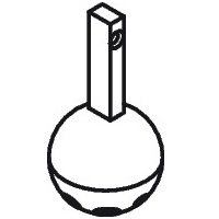 Hansgrohe Steuerkugel für drucklose Armaturen 13966000
