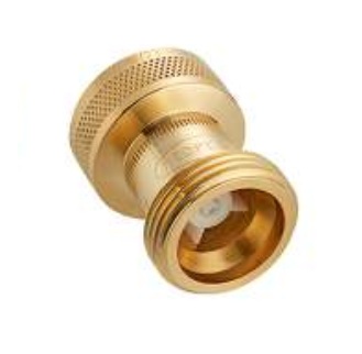 Neoperl Rückflussverhinderer-Nippel Messing blank, IG x AG, 3/4" x 3/4" 30454490