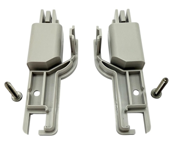 Kermi Set Stockabdeckung für Schwingtür 1-flügelig mit Festfeld (N2 SFW) silber mattglanz 2534194