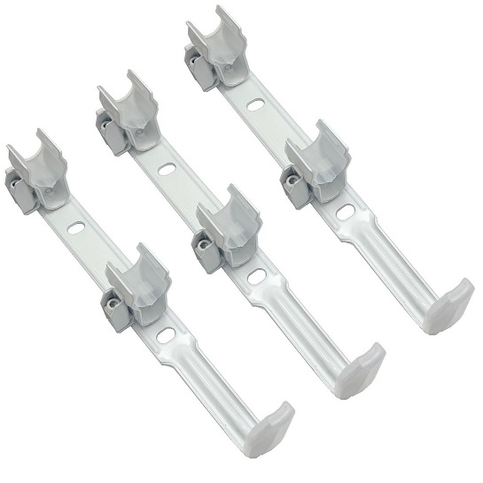 Zehnder Set SMB Wandkonsole, weiß, 3xSMB 75 für Charleston-Heizkörper-Höhe 680 bis 1000mm 173651