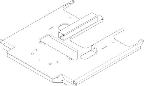 Bosch / Buderus Haube 590 x 558 8738802951