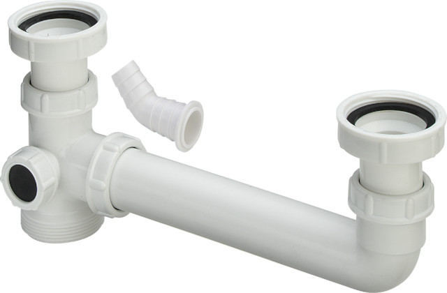 Viega Ablaufverbindung 794.1 in G2 x G2 x 80-285mm Kunststoff weiß 122539