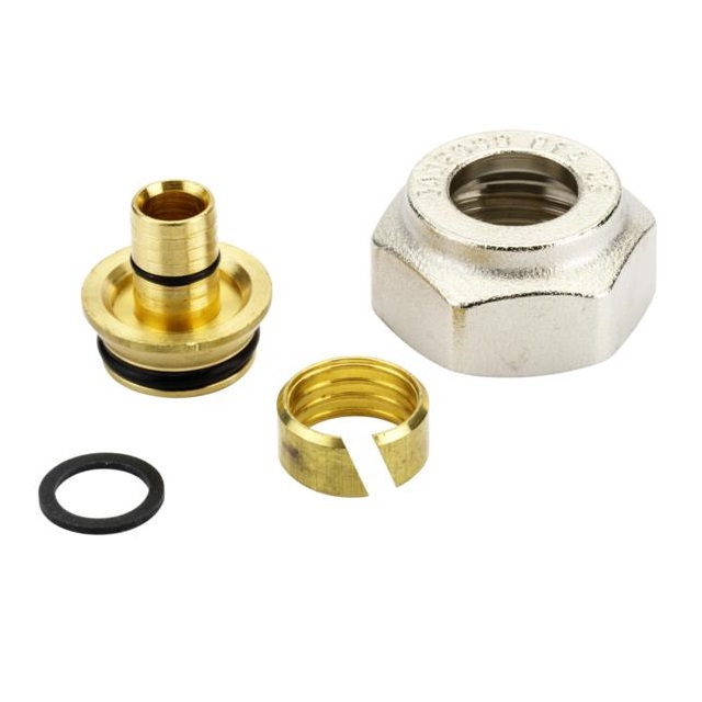 Danfoss Klemmverbinder G3/4 IG auf 16x2, für VPE-Kunststoffrohre (PEX) 013G4186