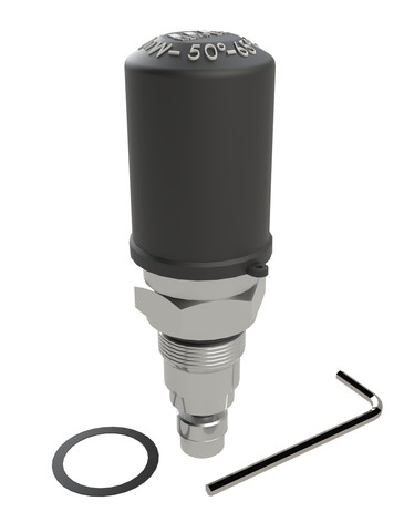 Kemper NIRO MULTI-THERM Oberteil aus Edelstahl, 50-65 GradC, DN15 E012004101015KP