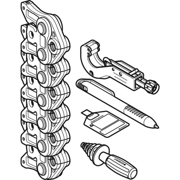 Geberit Mepla Pressbackenset d16-50 Geberit Kompatibilität (2) 690.253.00.1
